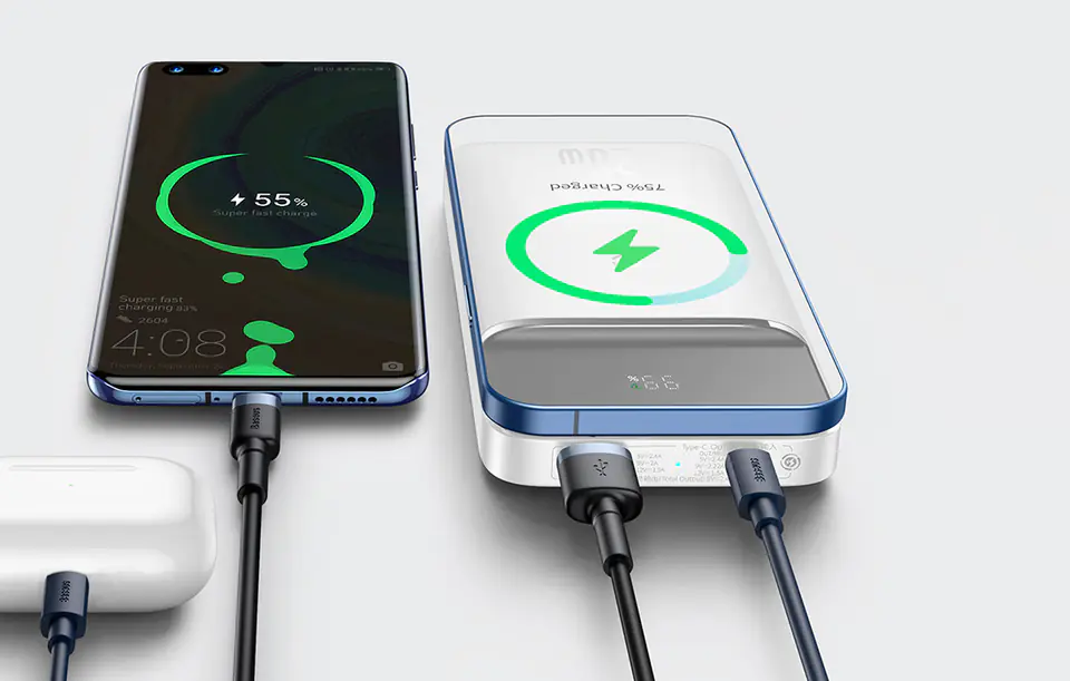 Powerbank Baseus Magnetic 10000mAh 20W (White)