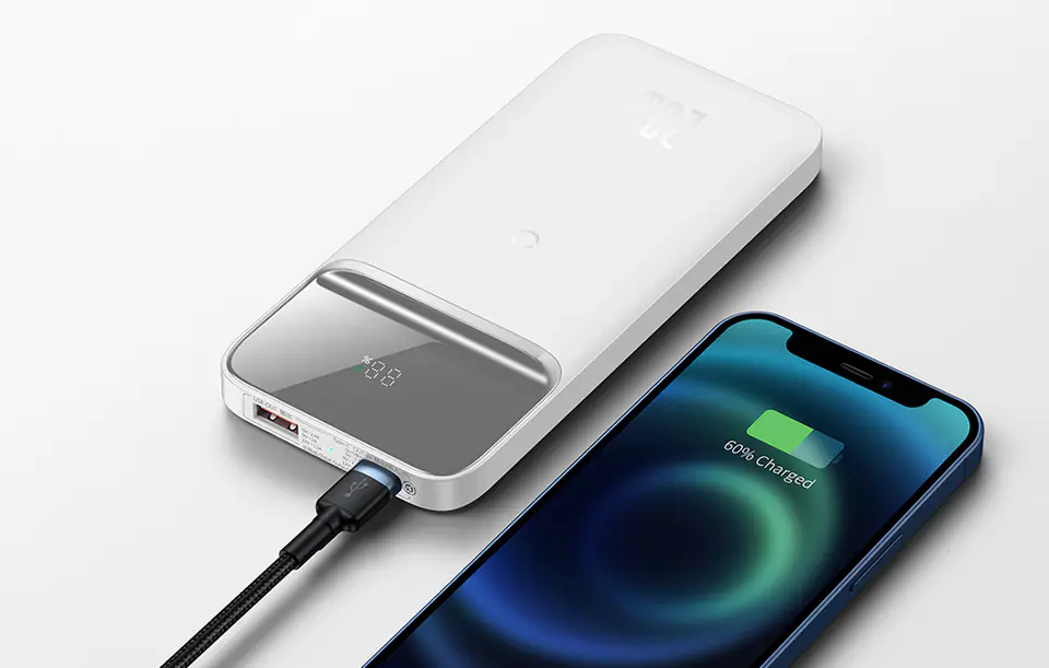Powerbank Baseus Magnetic 10000mAh 20W (White)