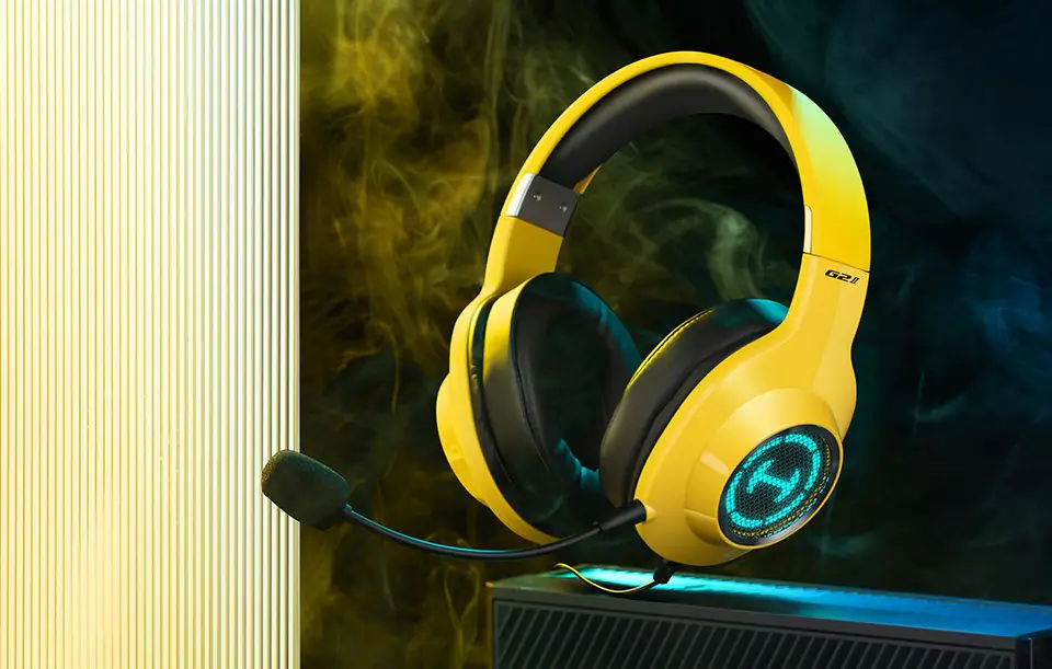 Edifier HECATE G2 II Gaming Headphones (Yellow)