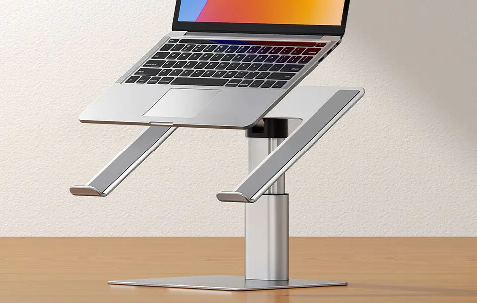 Baseus 11-17" Laptop Stand, adjustable (silver)
