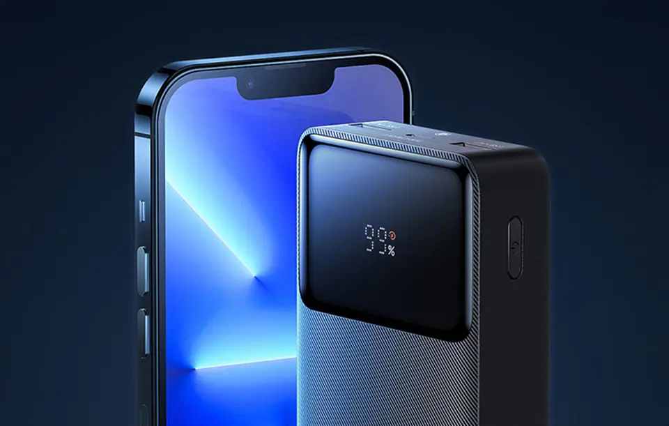 Powerbank Baseus Bipow, 20000mAh, 2x USB, USB-C, 25W (black)