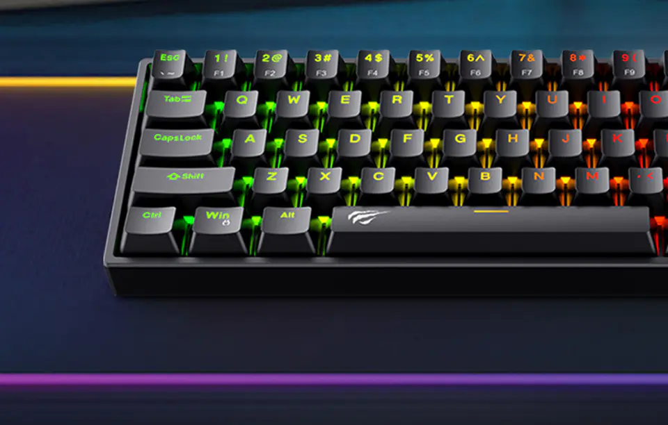 Havit KB865L RGB Mechanical Gaming Keyboard ( Black )