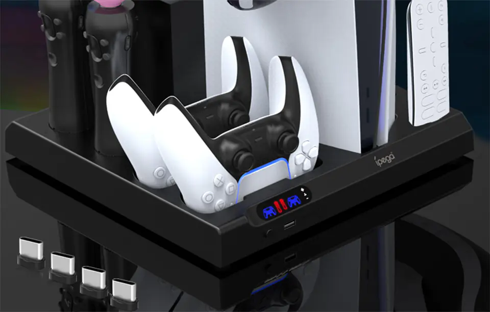 Multifunctional Cooling Stand for PS5 iPega PG-P5028 (Black)