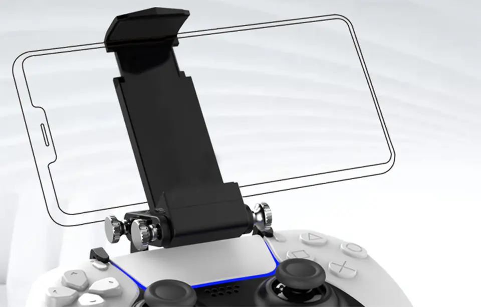 Phone holder for PS5 iPeg controller / Gamepad PG-P5005 (black)