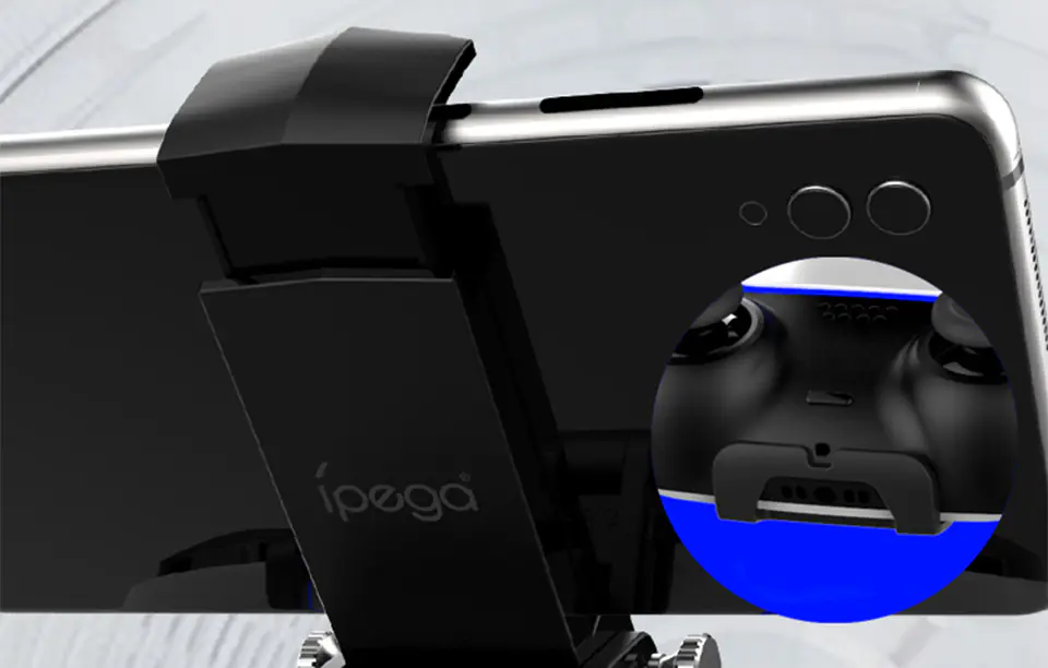 Phone holder for PS5 iPeg controller / Gamepad PG-P5005 (black)