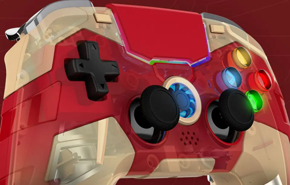 Wireless controller / GamePad iPega PG-P4020A touchpad PS4 (red)