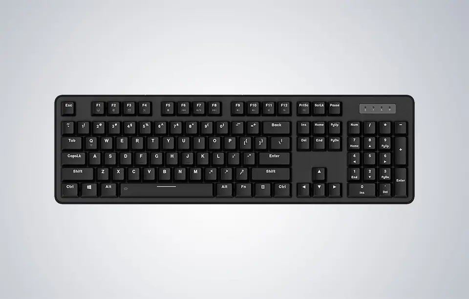 Dareu EK810G 2.4G Wireless Mechanical Keyboard (Black)