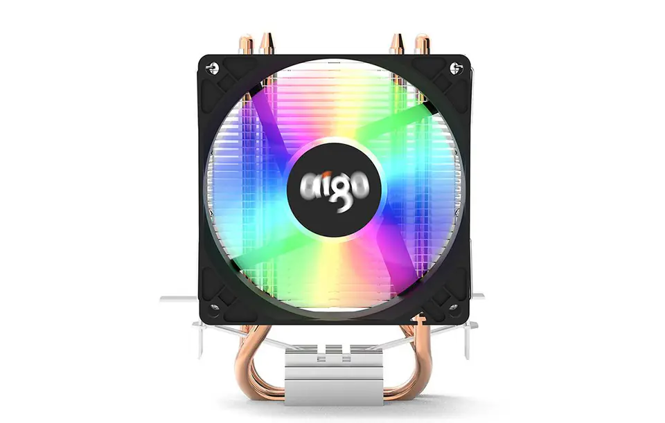 Active cooling for Aigo ICE 200 LED processor (heatsink + fan black)