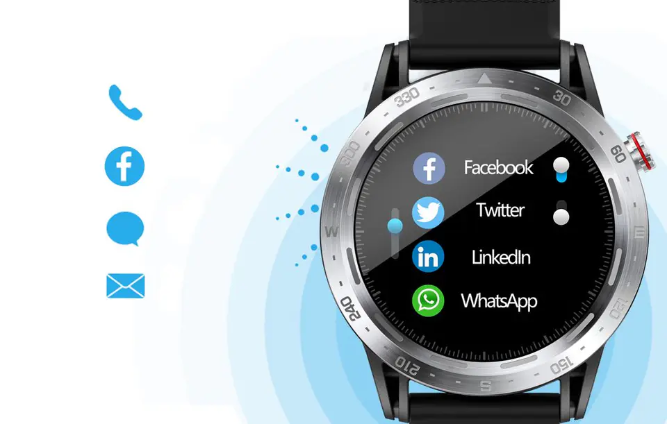 Colmi SKY 7 Pro smartwatch (silver-black)