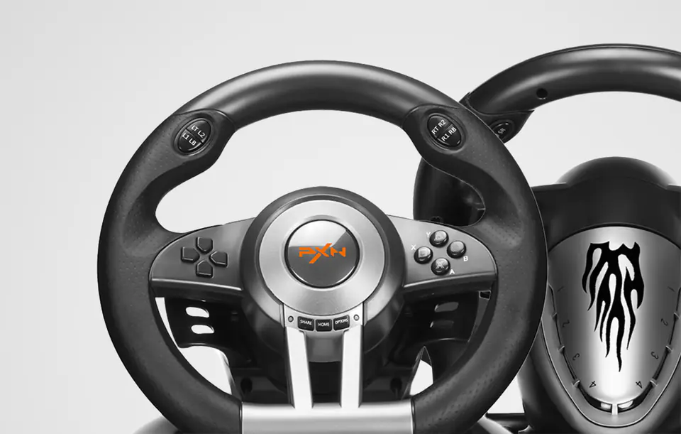  PXN Racing Wheel - Gaming Steering Wheel for PC, V3II