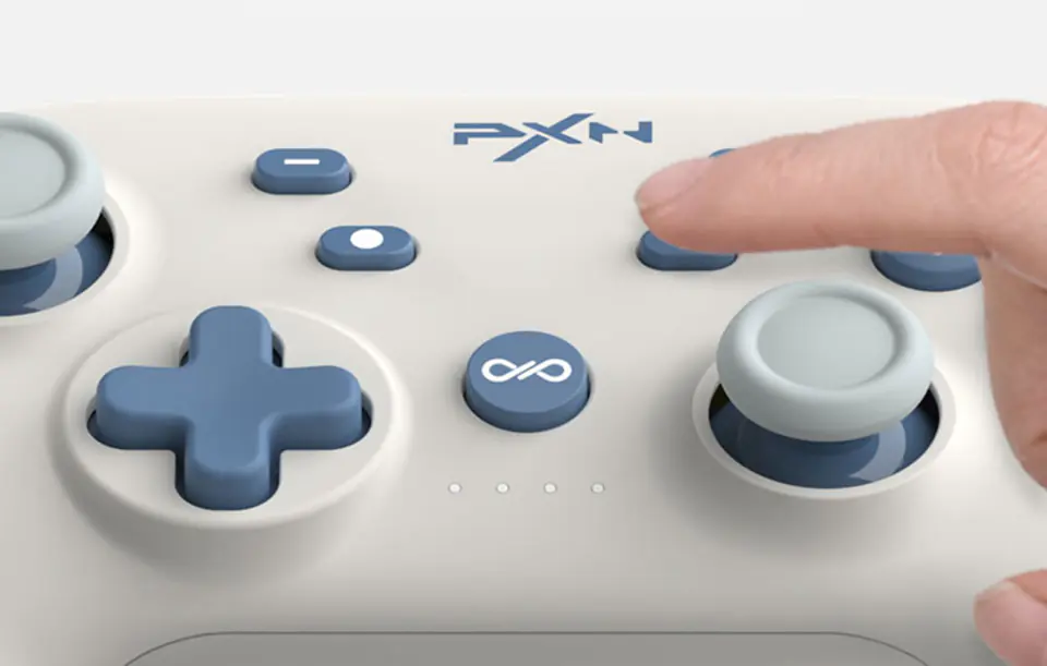 Wireless Controller / GamePad PXN-P50 NSW (White)