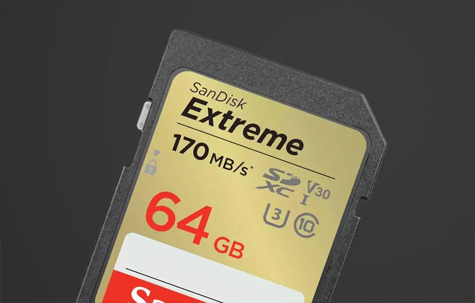 SANDISK EXTREME SDXC 64GB 170/80 MB/s A2