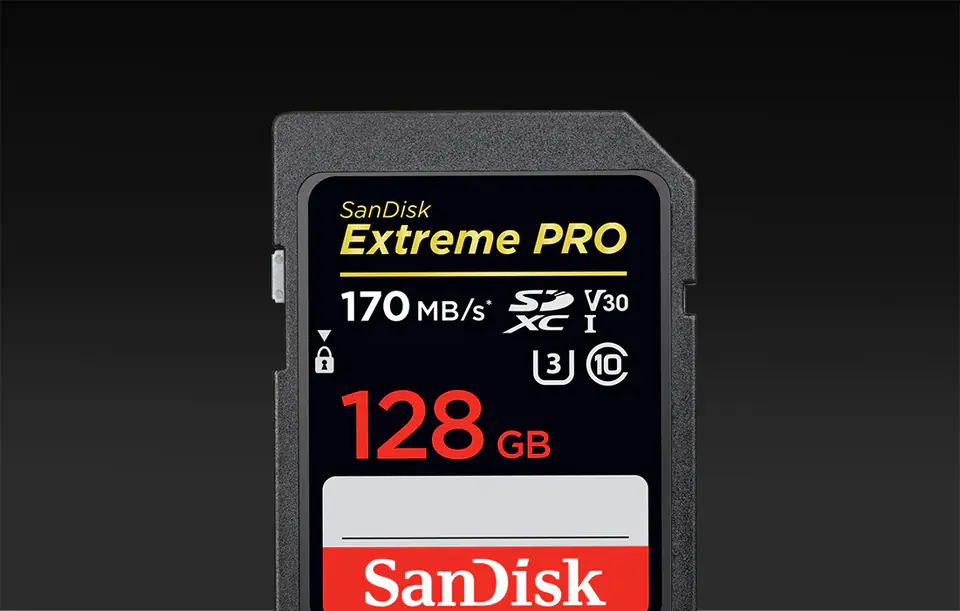 SANDISK EXTREME PRO SDXC 128GB 200/90 MB/s A2