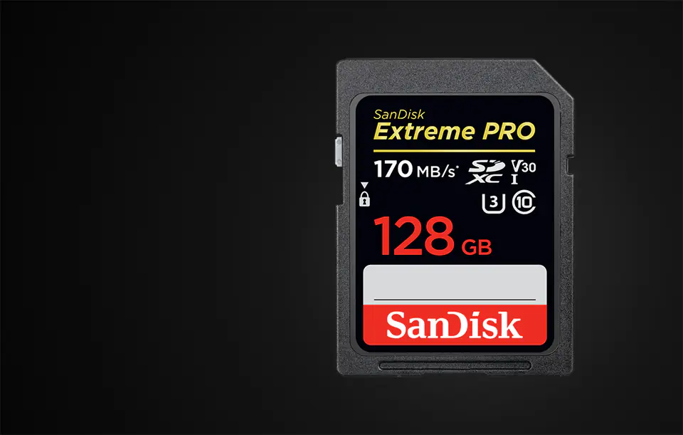 SANDISK EXTREME PRO SDXC 128GB 200/90 MB/s A2