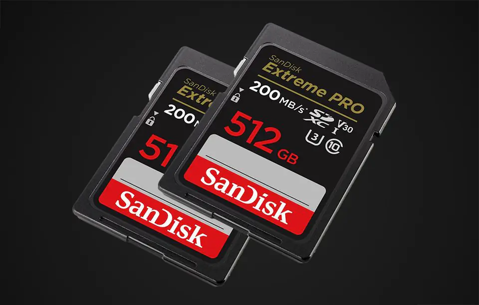 Karta pamięci SANDISK EXTREME PRO SDXC 512GB 200/140 MB/s UHS-I U3 (SDSDXXD-512G-GN4IN)