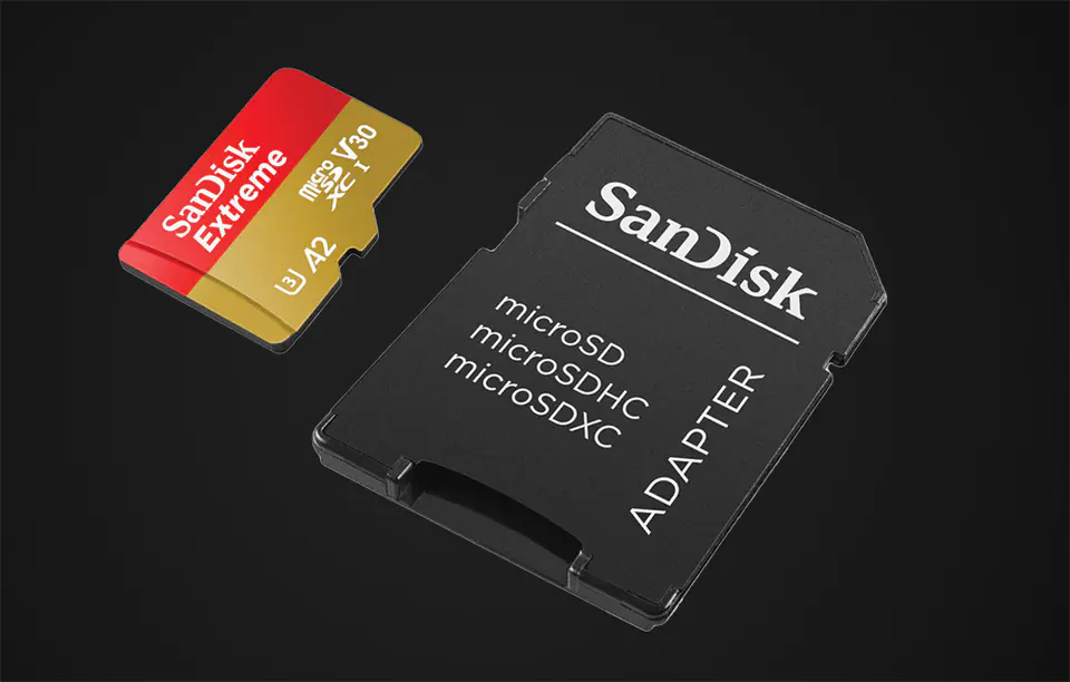 SANDISK EXTREME microSDXC 1TB 190/130MB/s UHS-I U3 Memory Card (SDSQXAV-1T00-GN6MA)