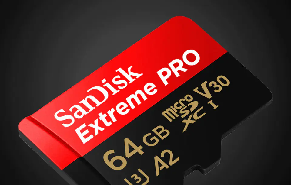 SANDISK EXTREME PRO microSDXC 64GB 200/90 MB/s A2