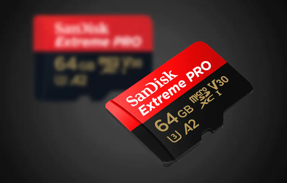 SANDISK EXTREME PRO microSDXC 64GB 200/90 MB/s A2