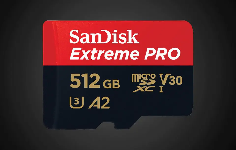 Karta pamięci SANDISK EXTREME PRO microSDXC 512GB 200/140 MB/s UHS-I U3 (SDSQXCD-512G-GN6MA)