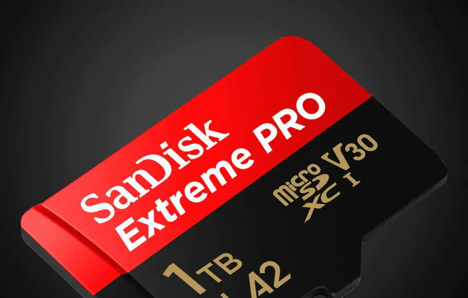 SANDISK EXTREME PRO microSDXC 1TB 200/140MB/s UHS-I U3 Memory Card (SDSQXCD-1T00-GN6MA)