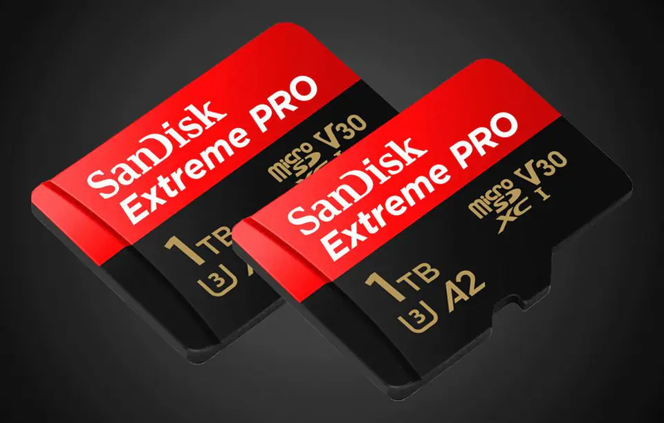SANDISK EXTREME PRO microSDXC 1TB 200/140MB/s UHS-I U3 Memory Card (SDSQXCD-1T00-GN6MA)