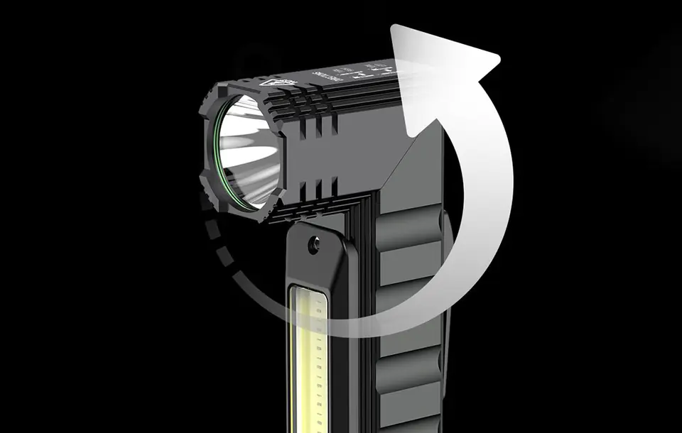 Latarka wielofunkcyjna Superfire G19, 200lm, USB