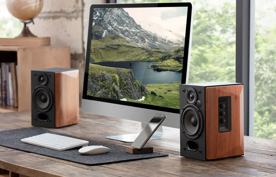 Review: Edifier R1380DB, altavoces estéreo de 42W RMS
