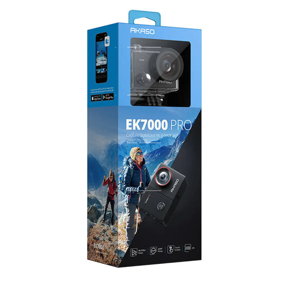  AKASO EK7000 Pro 4K Action Camera with Touch Screen