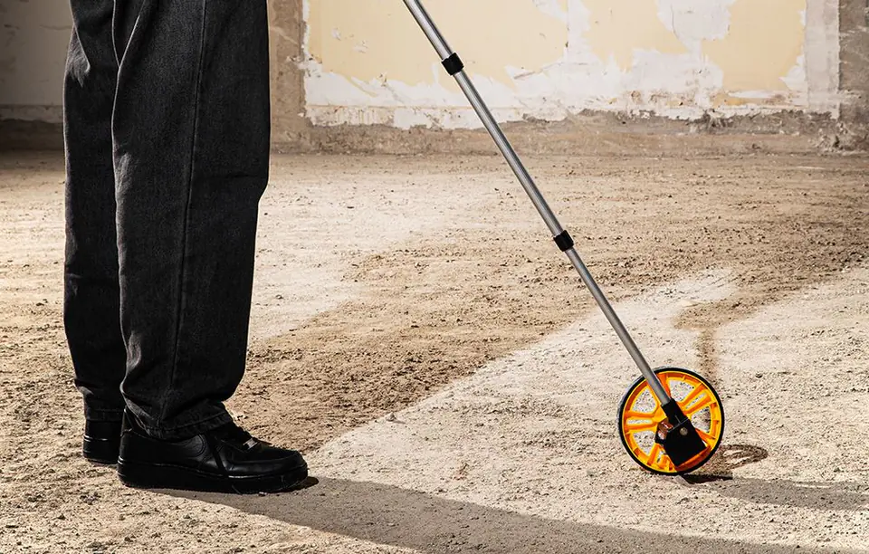 Measuring wheel / odometer Deli tools EDL330060