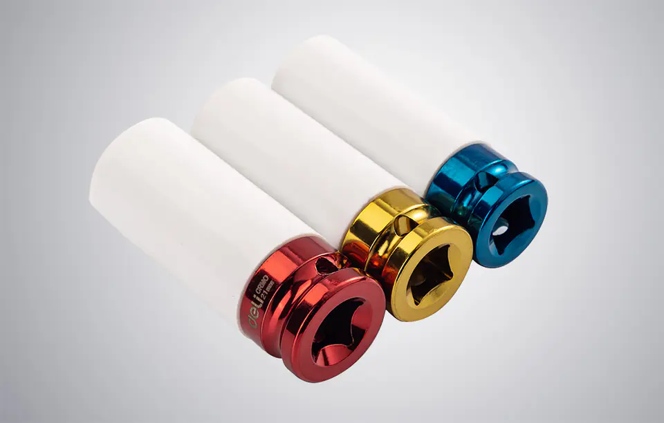 Impact sockets Deli Tools EDL2003Q, 17-21mm