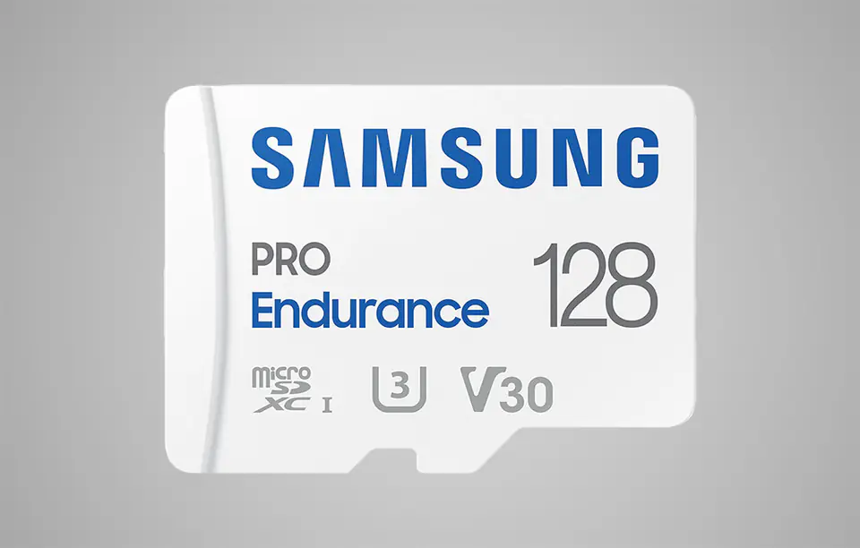 Samsung PRO Endurance MB-MJ128KA/EU 128 GB, MicroSD Memory Card, Flash memory class U3, V30, Class 10, SD adapter