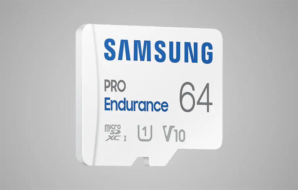 Samsung PRO Endurance MB-MJ64KA/EU 64 GB, MicroSD Memory Card, Flash memory class U1, V10, Class 10, SD adapter