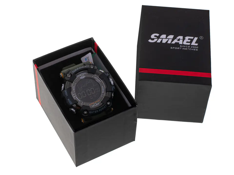 Military Waterproof LED SMAEL Wristwatch Green
