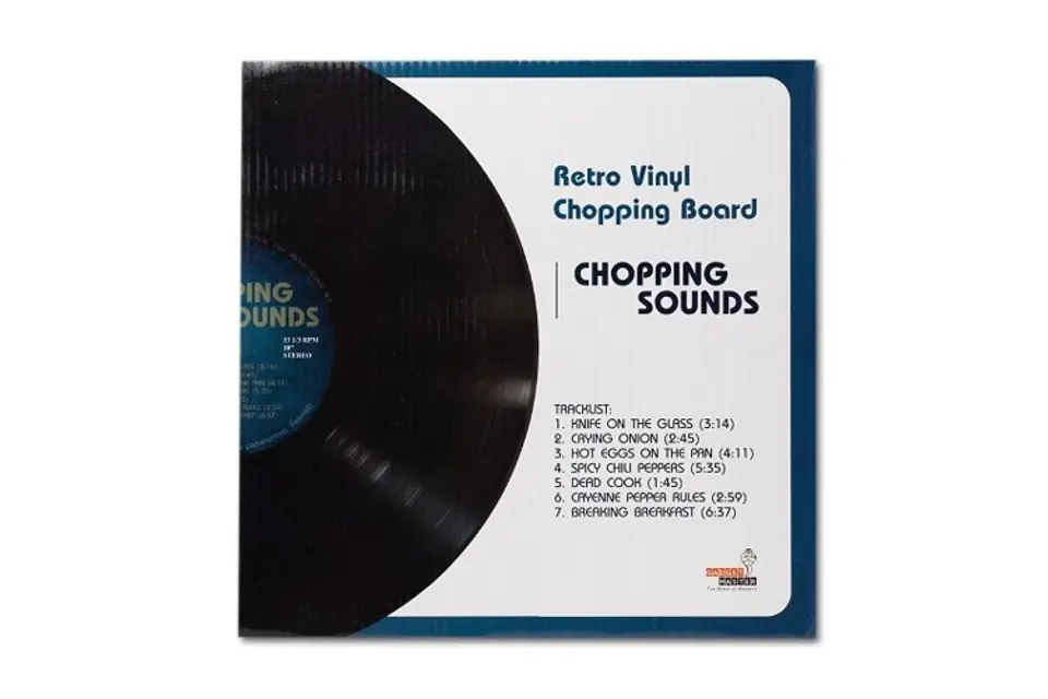 Vinyl Record Cutting Board