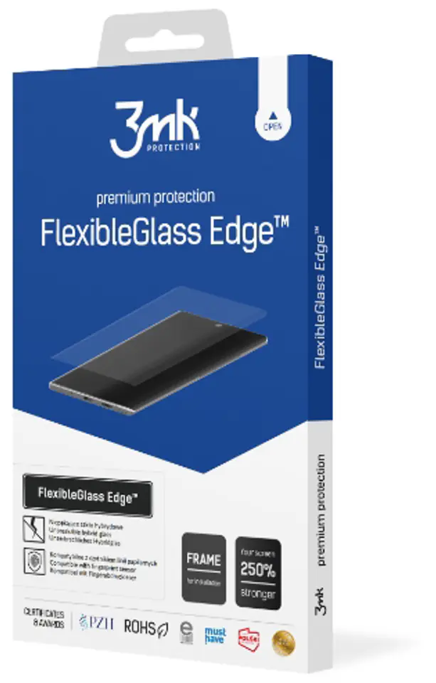 3MK FlexibleGlass Edge Sam G988 S20 Ultra Szkło Hybrydowe