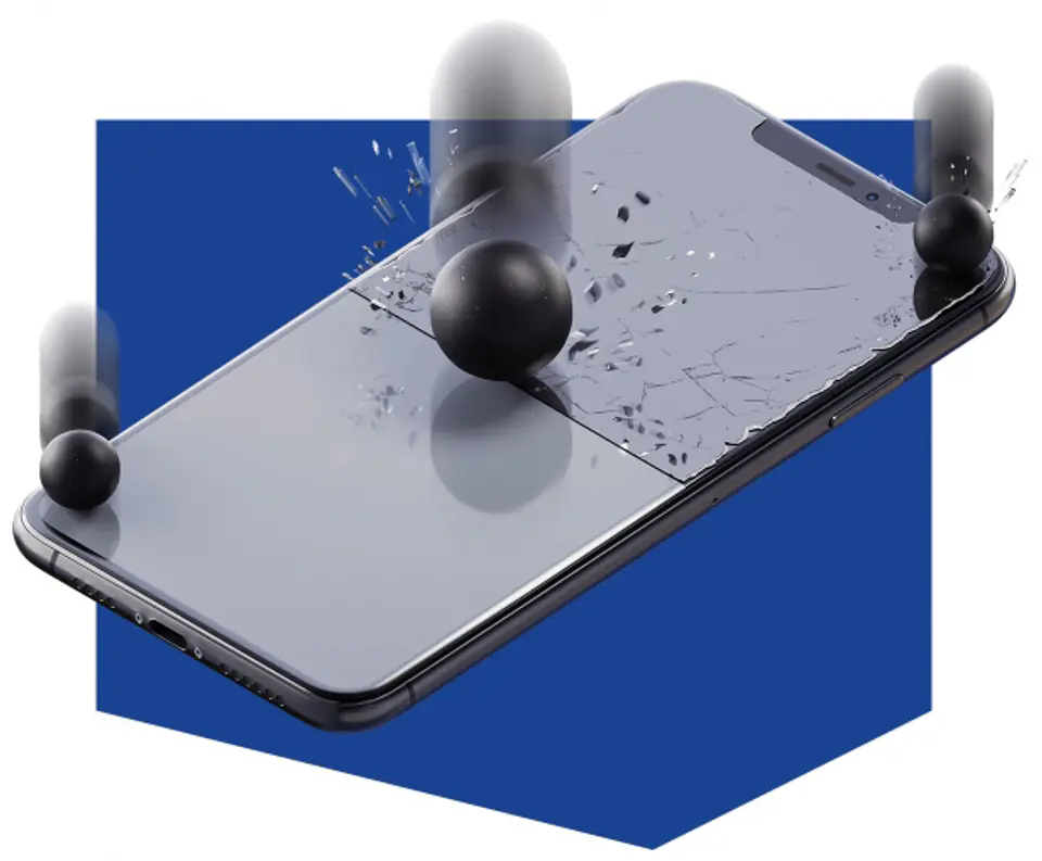 3MK FlexibleGlass Lite Blow Platinum Tab8 4G do 8.3" Szkło hybrydowe Lite