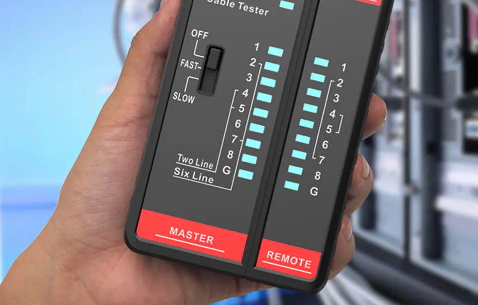 Habotest HT812A RJ11 / RJ45 Network Cable Tester