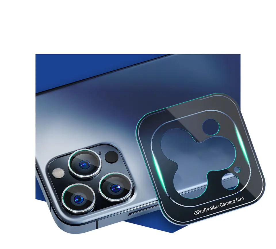3MK Lens Protection Pro iPhone 11 Pro/11 Pro Max Ochrona na obiektyw aparatu z ramką montażową 1szt.