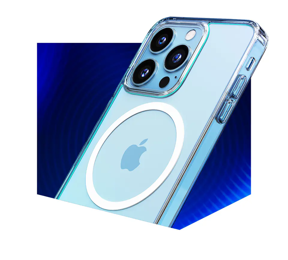 3MK MagCase iPhone 15 Pro Max 6.7" przezroczysty/clear kompatybilny z MagSafe