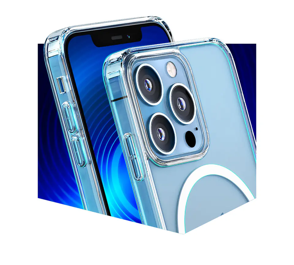 3MK MagCase iPhone 12/12 Proprzezroczyste kompatybilne z Magsafe