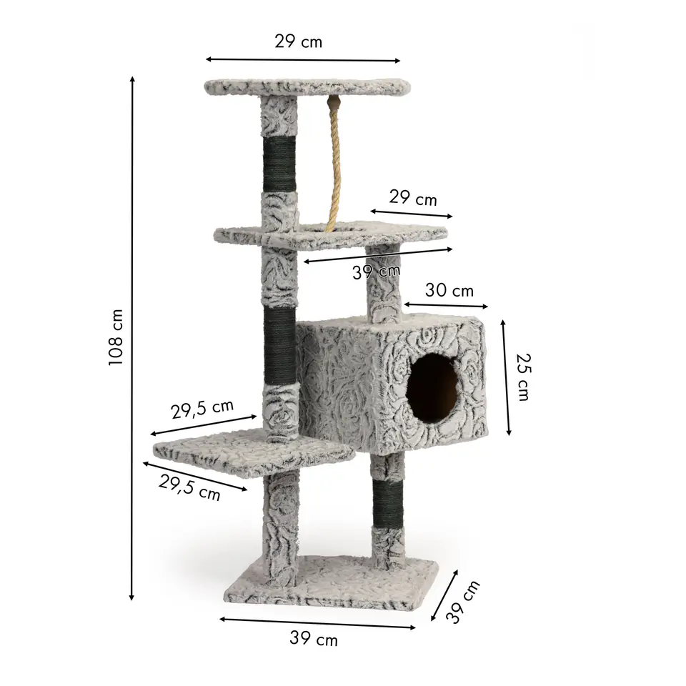 Cat tree cottage bed sapling