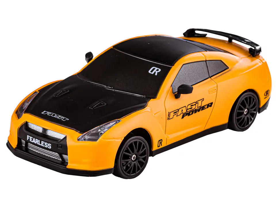 Drift Car, Auto RC Drift 1:24 2.4GHz 4WD ORANGE