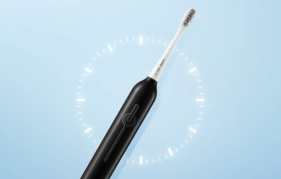 Sonic toothbrush with tip set Usmile P1 (black)