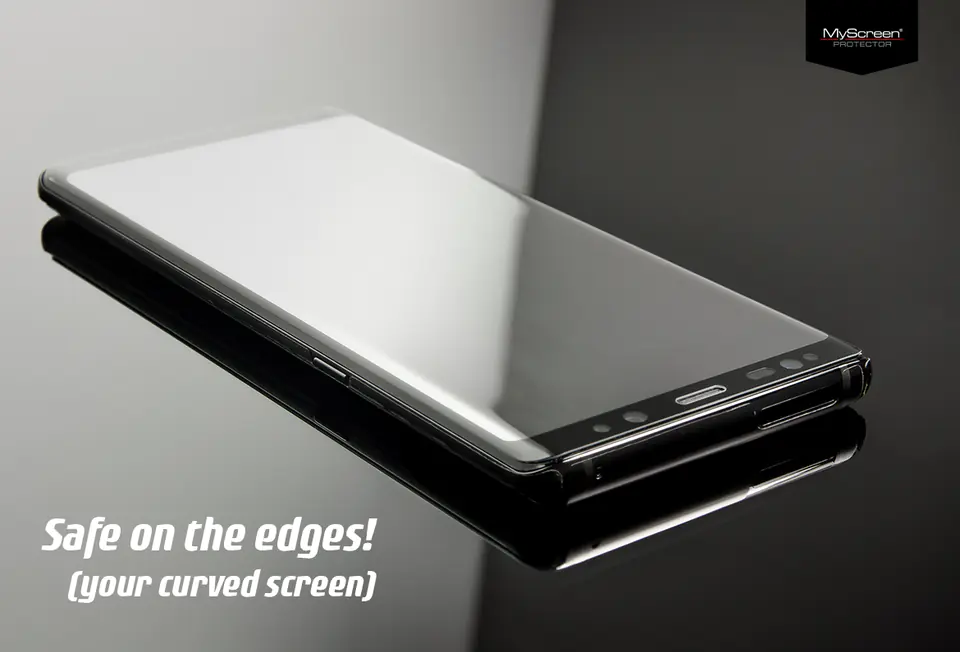 MS Diamond Glass Edge 3D SAM G960 S9 czarny/black szkło hartowane