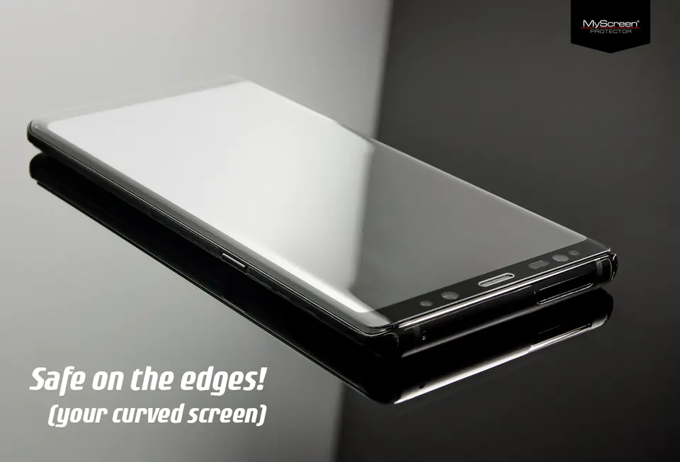 MS Diamond Glass Edge 3D One Plus 8 Pro czarny/black, Tempered Glass