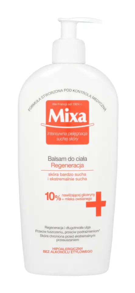 Mixa Regenerating Body Lotion 10% 400ml