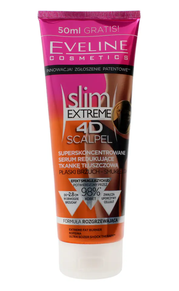 Eveline 4d Slim Extreme Scalpel Super Concentrated Body Fat Reduction Serum 250ml Wasserman Eu