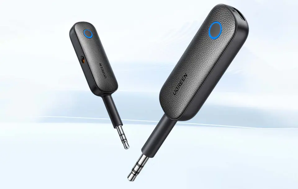 AUX transmitter / receiver UGREEN CM403, Bluetooth 5.0 (black)