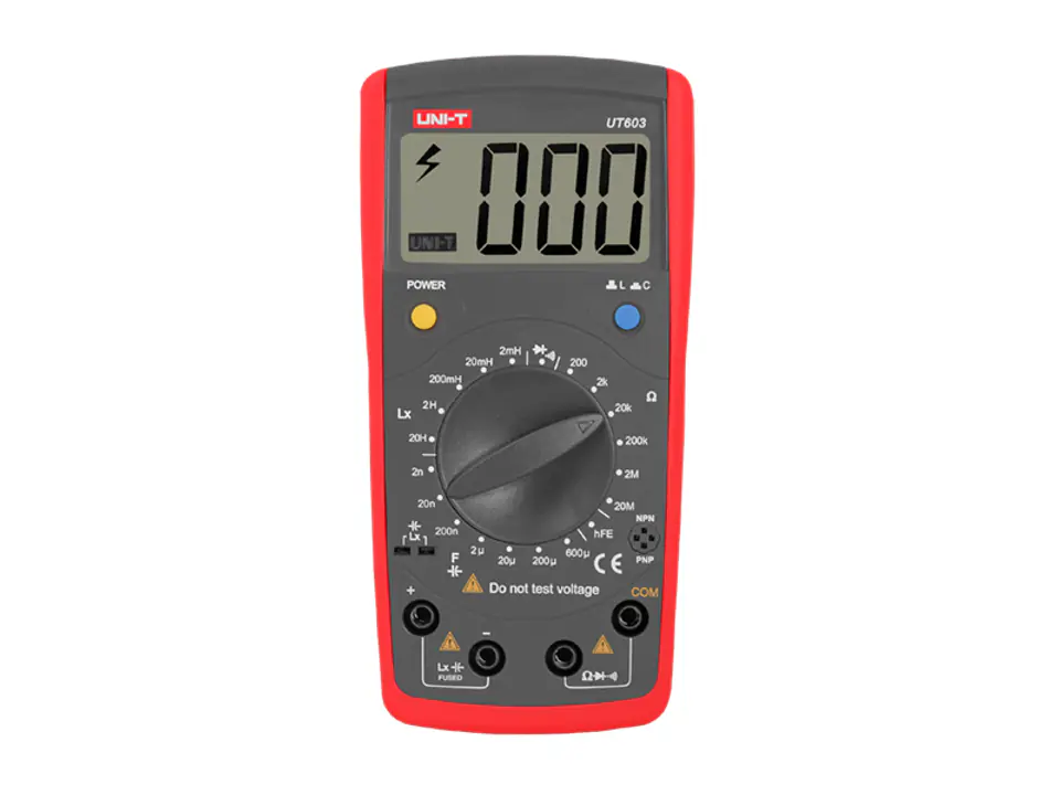 Uni-T UT603 Misuratore Induttanza E Capacit&agrave; | Ohmmetro, Capacimetro Portatile | Precisione Alta