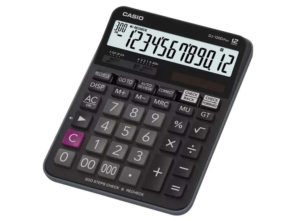 Casio DJ 120D Plus calculator. 1LM Wasserman.eu